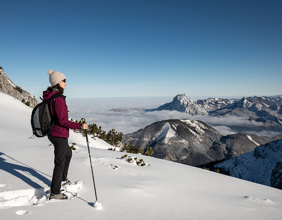 Schneeschuhwandern am Feuerkogel